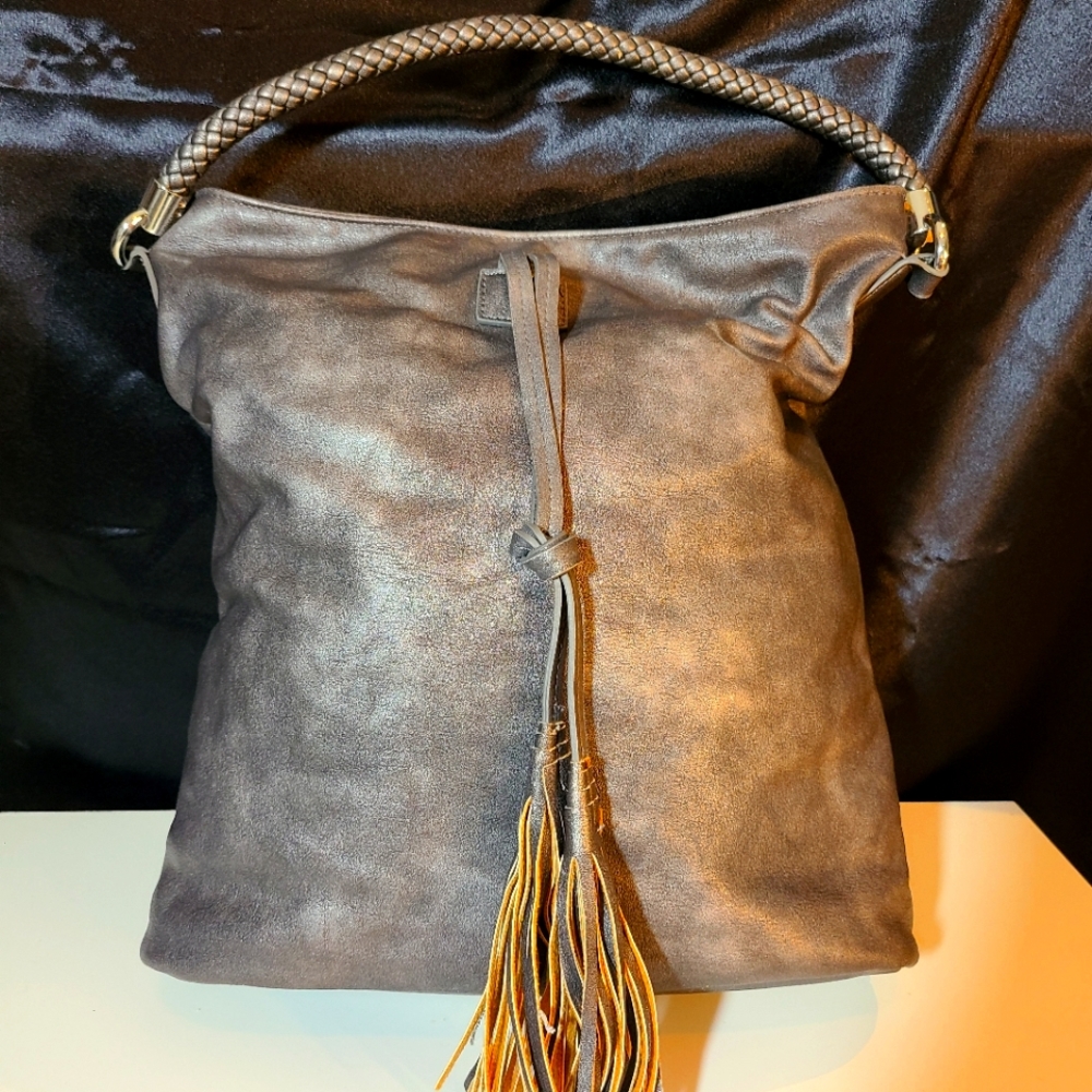 Grey purse